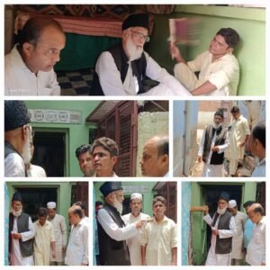 INL President Muhammad Sulaiman Visits Family of Shaheed Aurangzeb in Aligarh